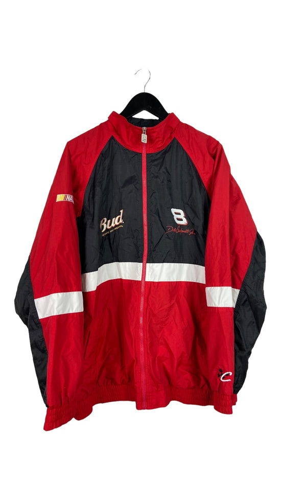 VTG Budweiser Dale Earnhardt Jr Zip Up Jacket Sz XL