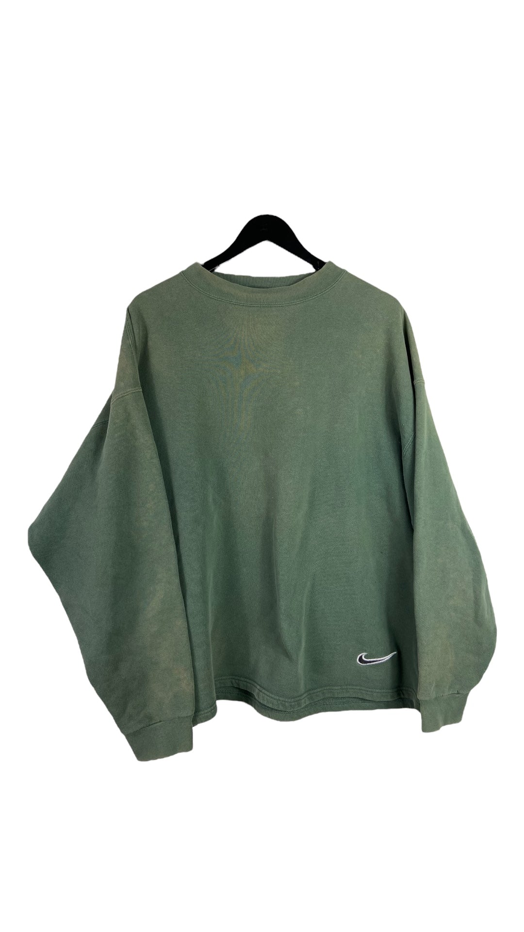 VTG Faded Green Nike Crewneck Sz XL