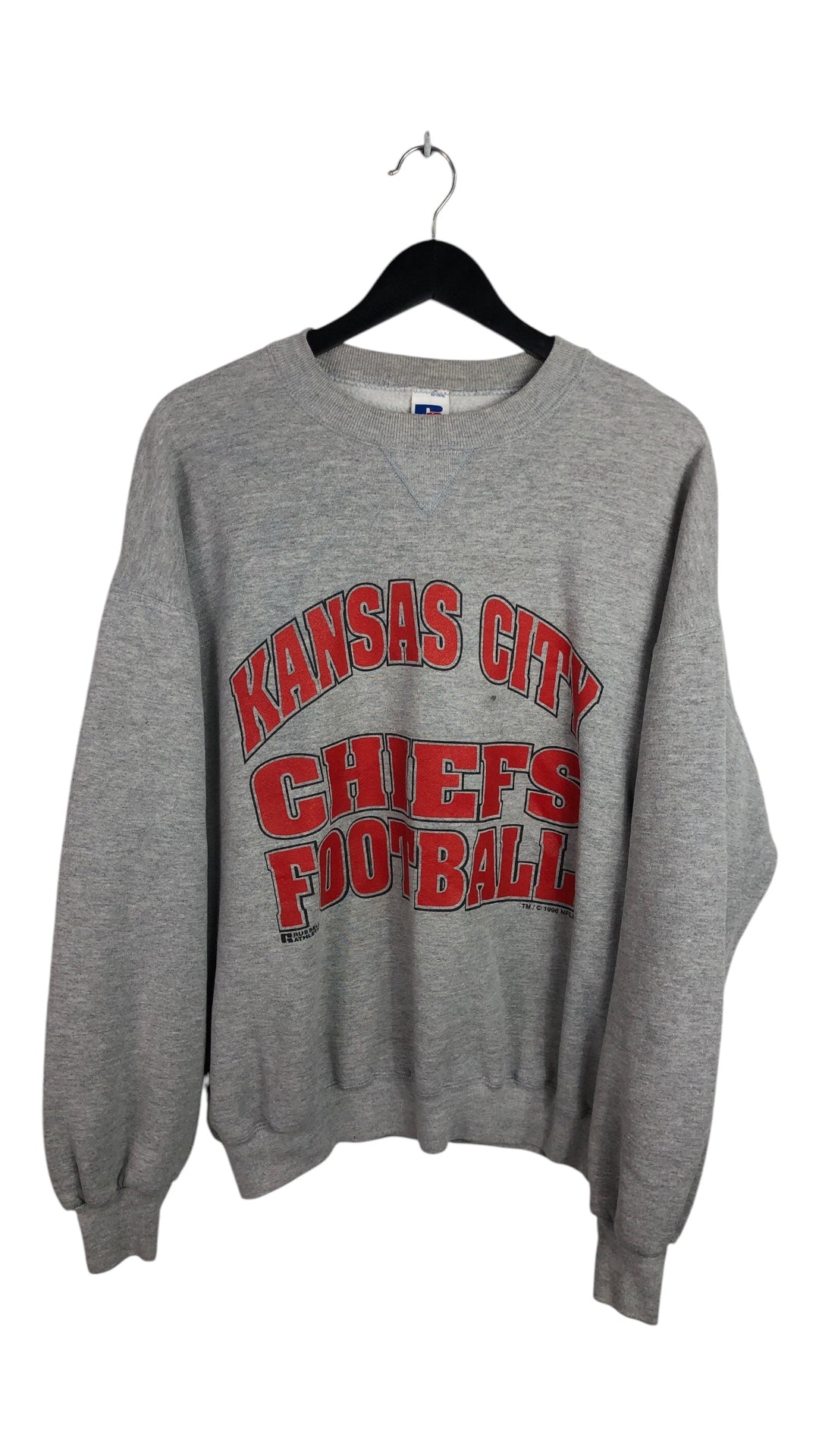 VTG Kansas City Chiefs Football Sweater Sz XL