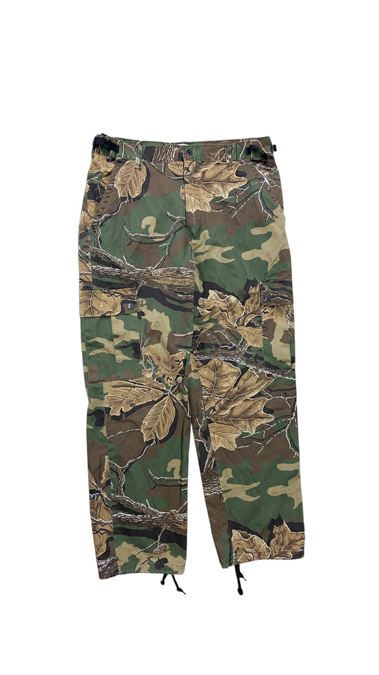 VTG Camo Woodland Plus Hunting Pants Sz 36x30