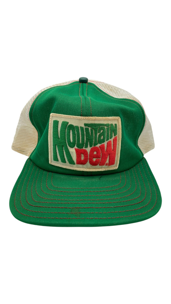 VTG Mountain Dew Green Trucker Hat