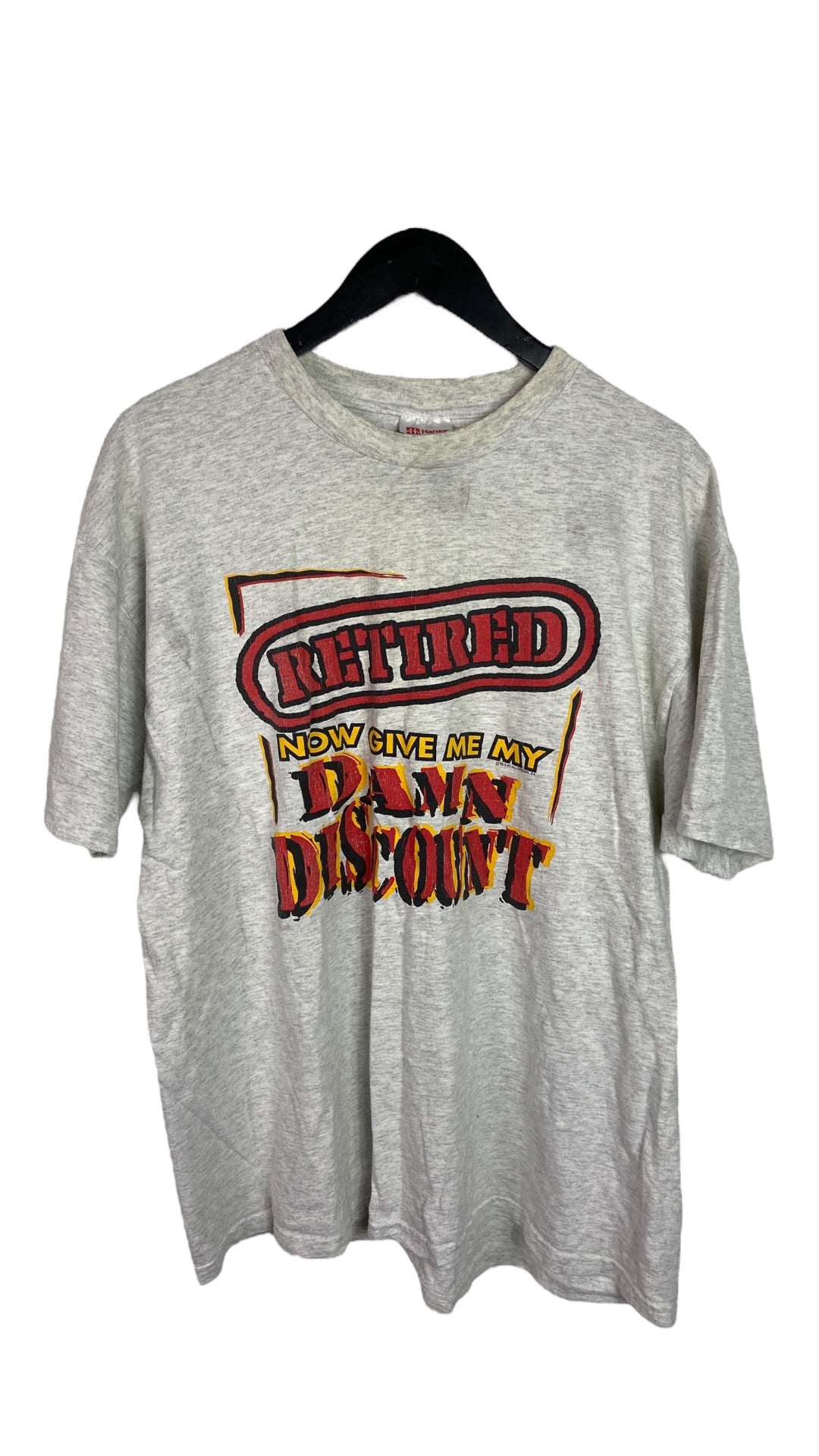 VTG Retired Discount Tee Sz XL