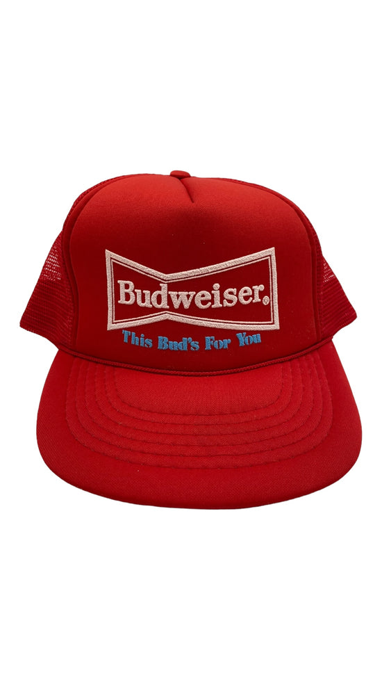 VTG Budweiser This Bud For Your Trucker Hat