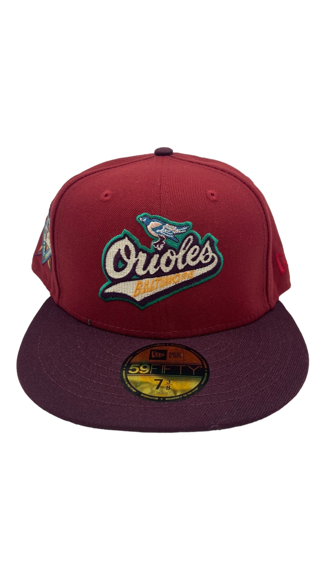 Baltimore Orioles All Star Game Red/Maroon Fitted Hat