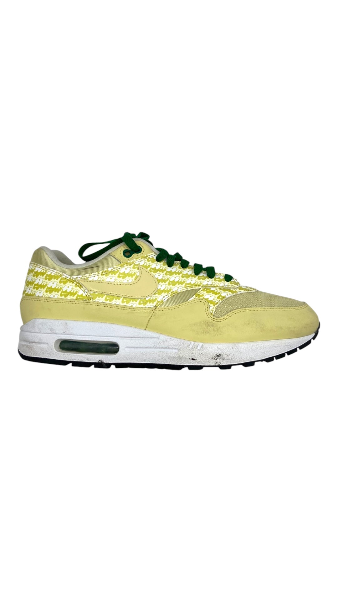 Preowned Nike Air Max 1 Lemonade (2020) Sz 10M/11.5W CJ0609-700