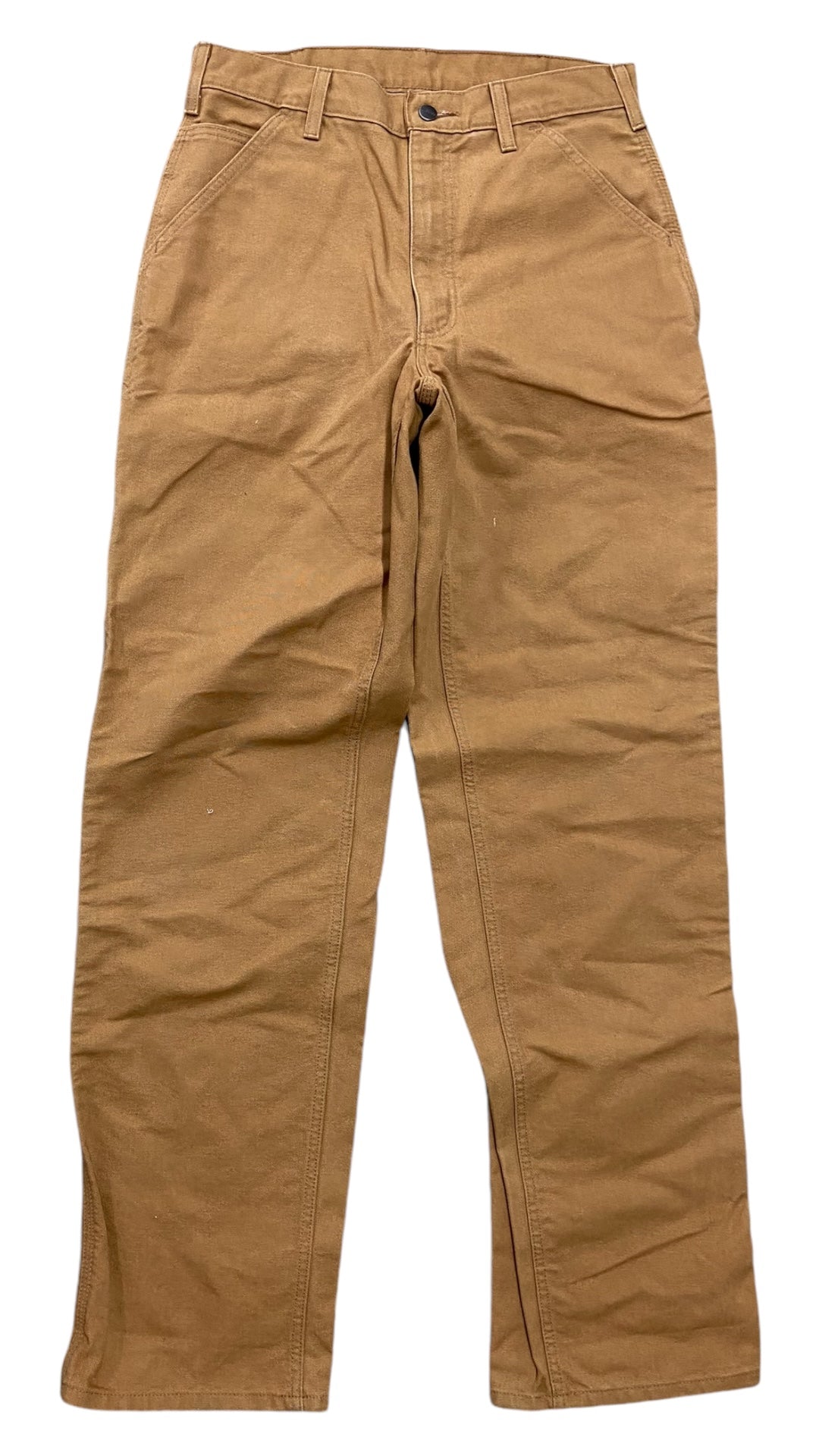 Carhartt Tan Carpenter Work Pants Sz 32x36