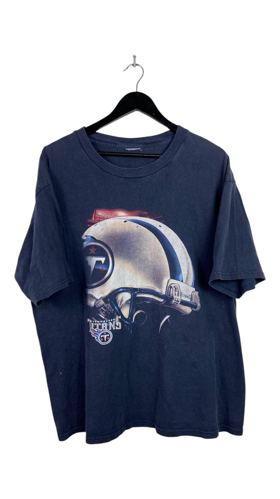 VTG Tennessee Titans Helmet Tee Sz XXL