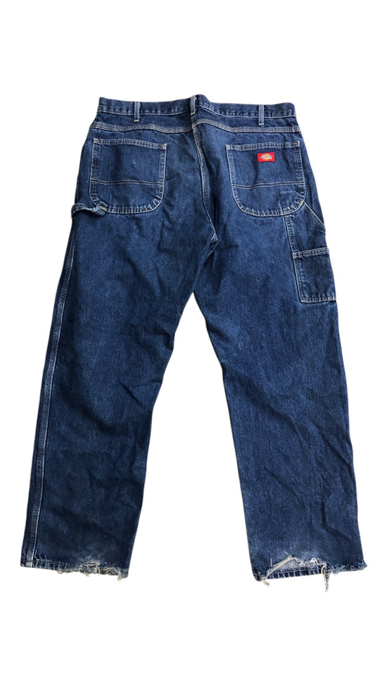 VTG Dickies Carpenter Jeans Sz 40x32