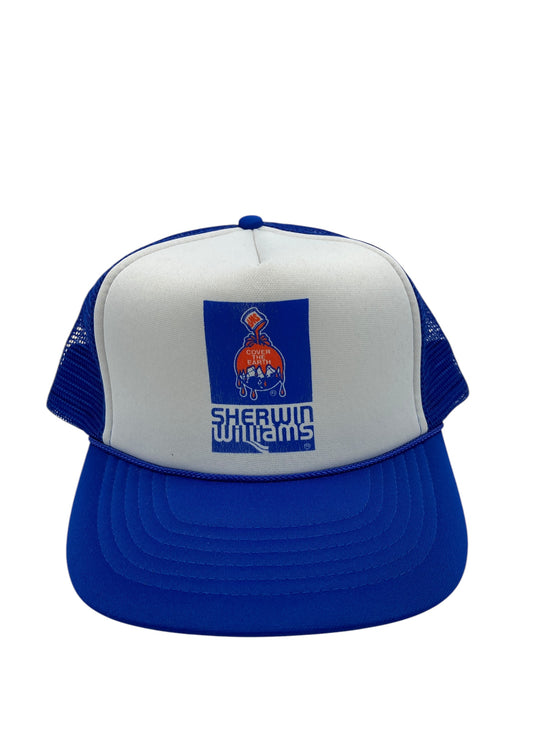 VTG Sherwin Williams Paint Trucker Hat