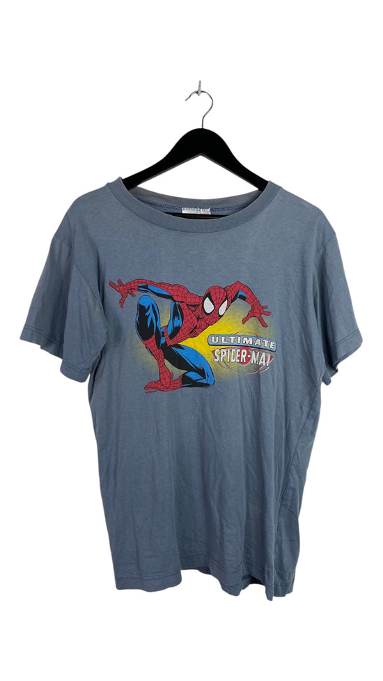 Y2K Ultimate Spider Man Graphic Tee Sz L