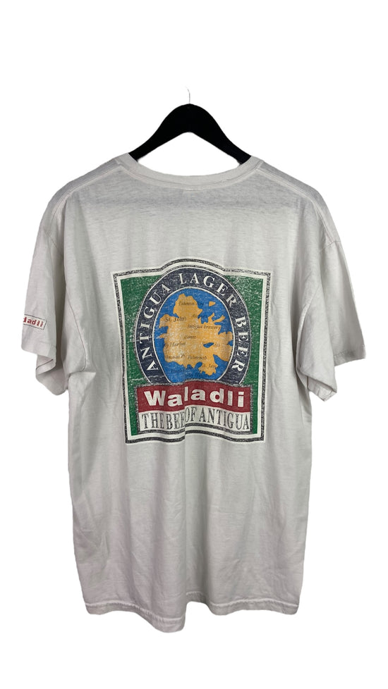 VTG Wadadli Beer of Antigua Tee Sz L