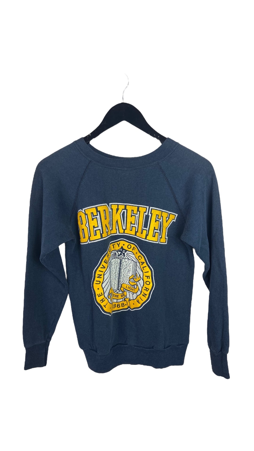 VTG UC Berkeley Navy Crewneck Sweater Sz