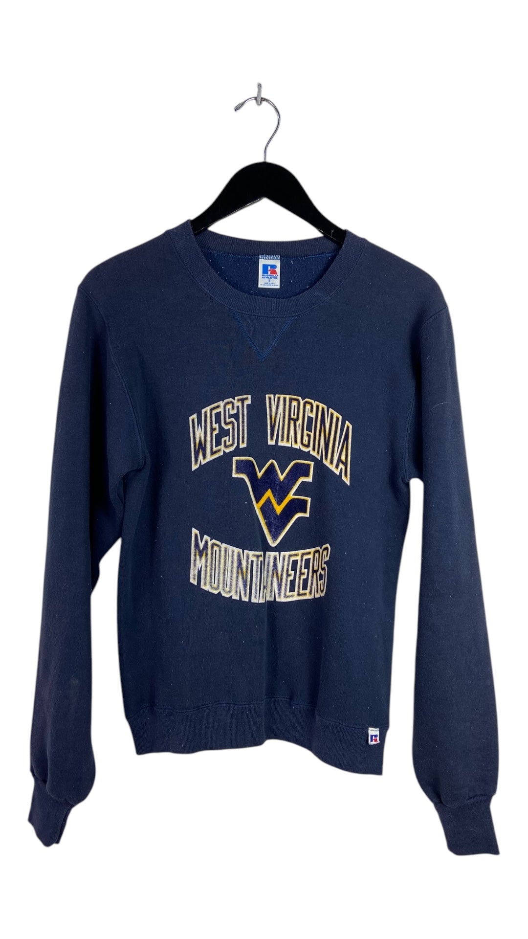 VTG West Virginia Mountaineers Russell Crewneck Sz S