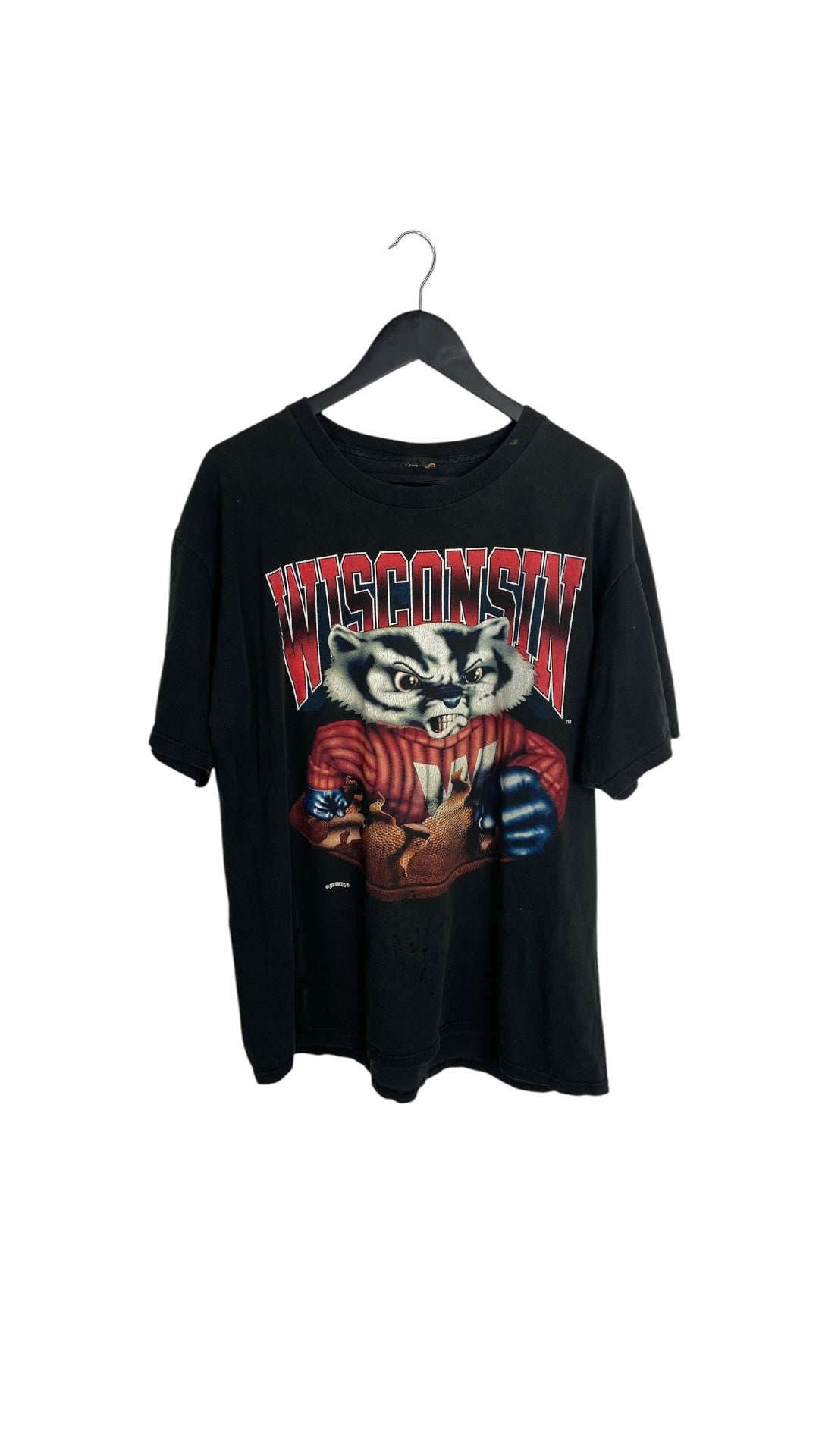 VTG Wisconsin Badgers Big Print Tee Sz XL