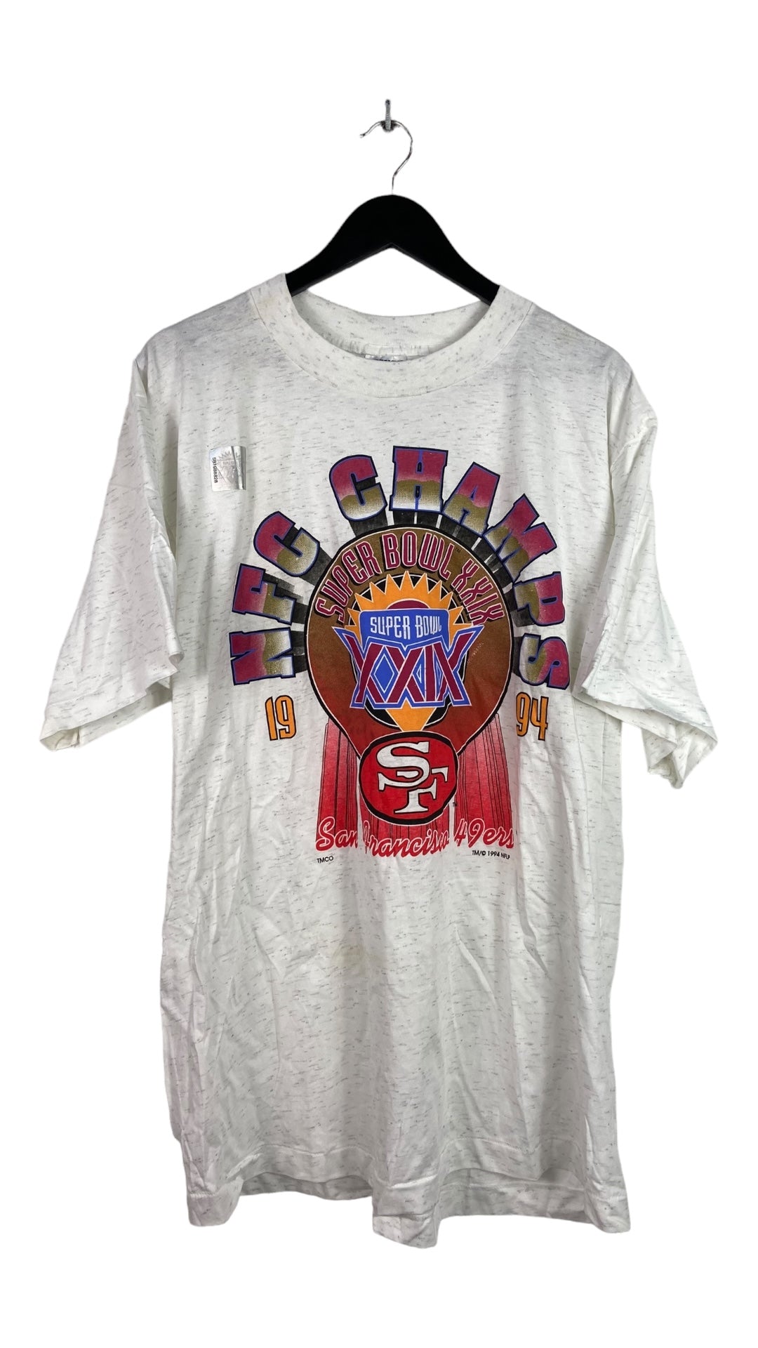 VTG San Francisco 49ers Super Bowl 24 Tee Sz L & XL