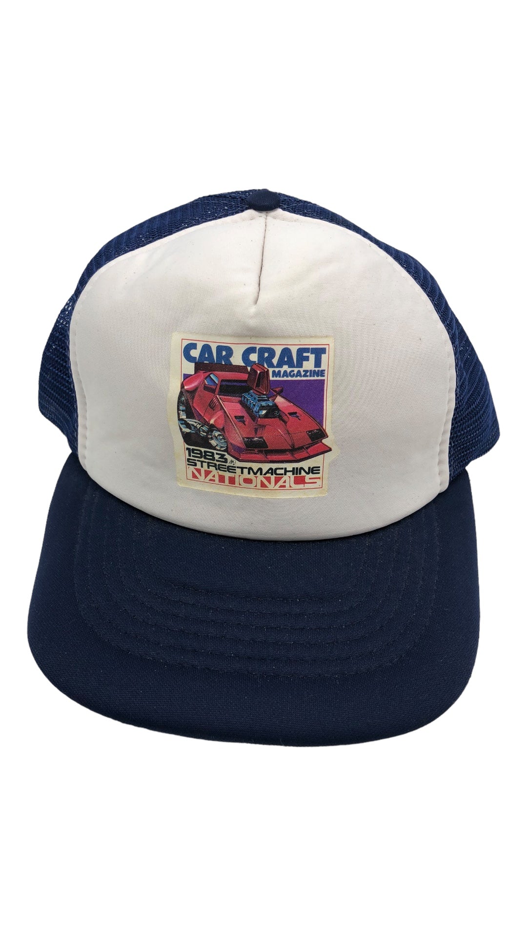 VTG '83 Car Craft Magazine Snapback Hat Sz L