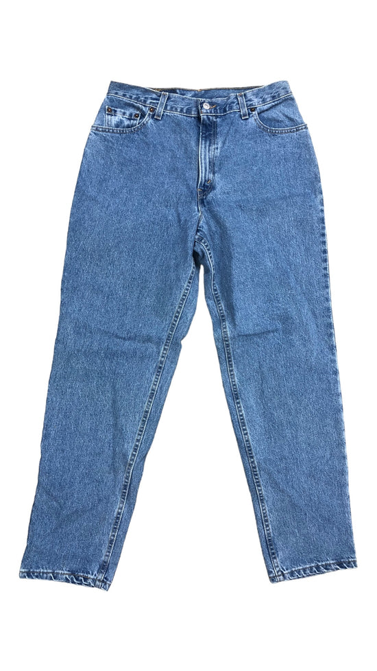 VTG Levi's 550 Relaxed Tapered Denim Jeans Sz 32x30
