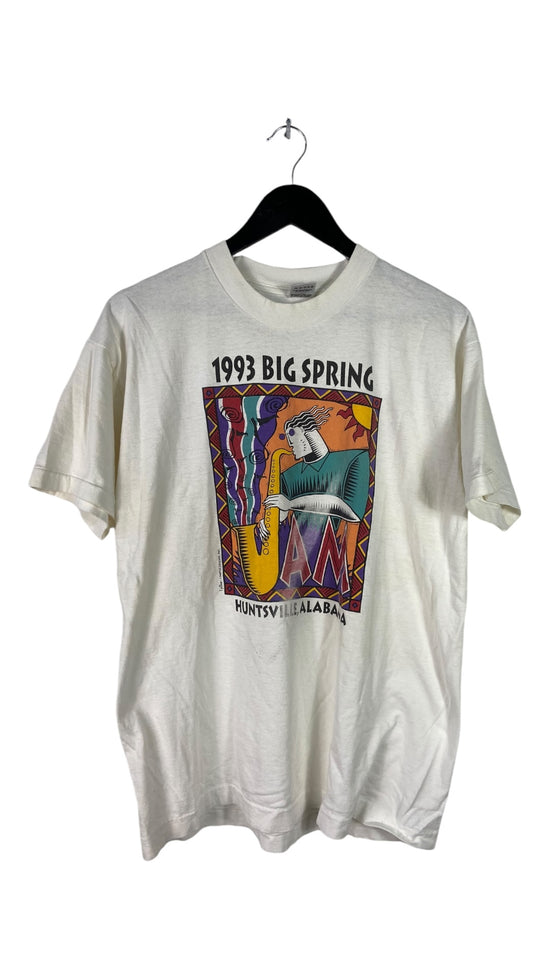 VTG Big Spring 1993 Jam Jazz Tee Sz L