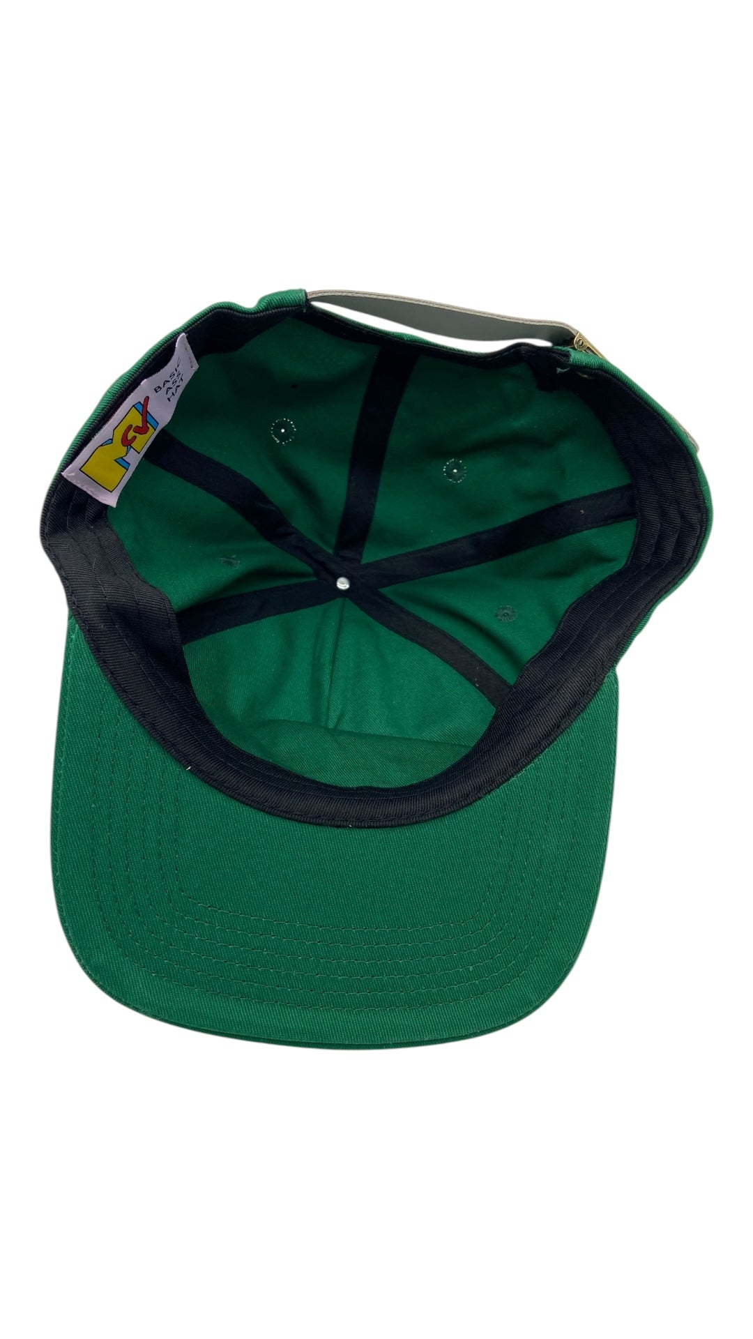 MCV Basic Ass Strapback Cap 'Green'