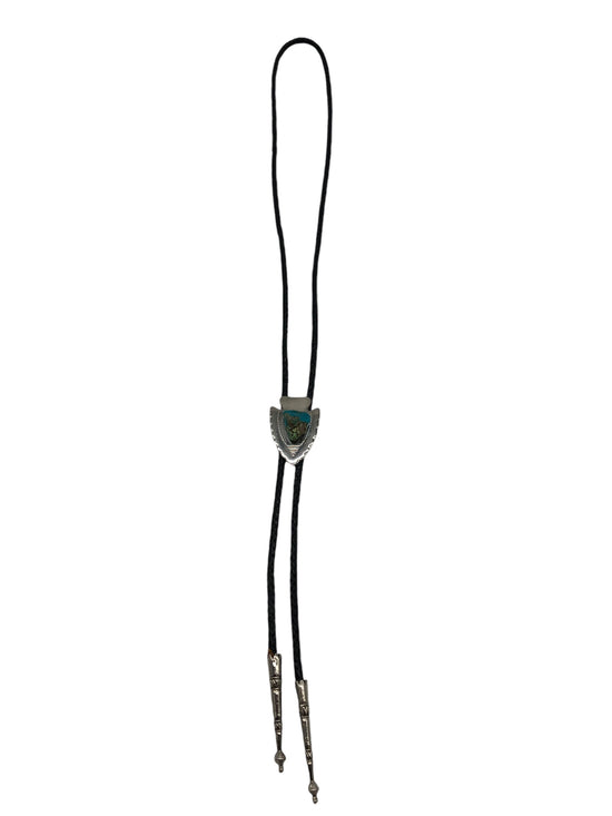 Turquoise Arrowhead Bolo Tie