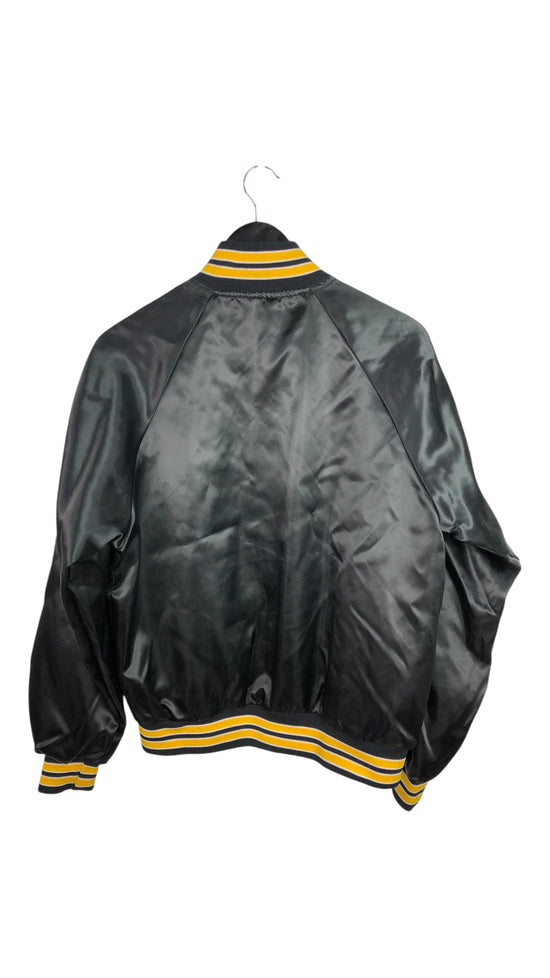 VTG APA Satin Bomber Jacket Sz M
