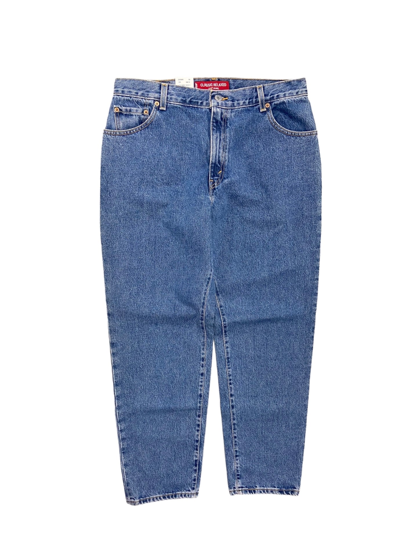 VTG Levi's Wmns 550 Deadstock Blue Denim Jeans Sz 32x31