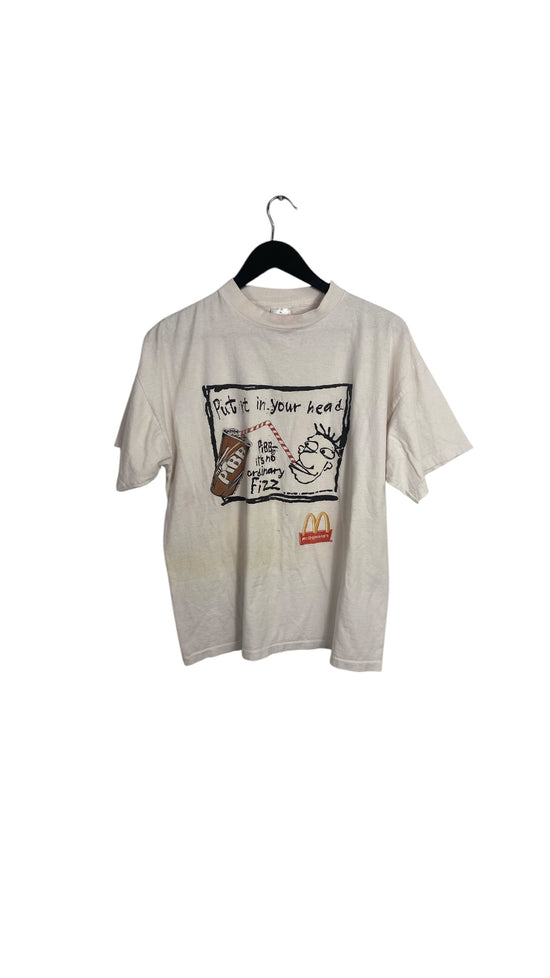VTG Mcdonalds Mr. Pibb Tee Sz XL