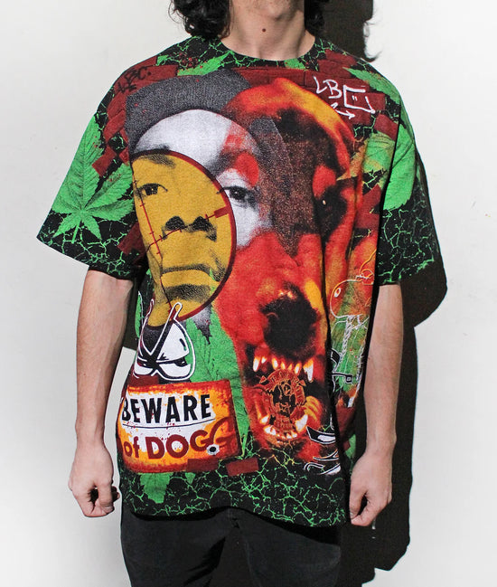 Backstock Co. Beware of Snoop Dogg on 90's Vintage Printed Tee