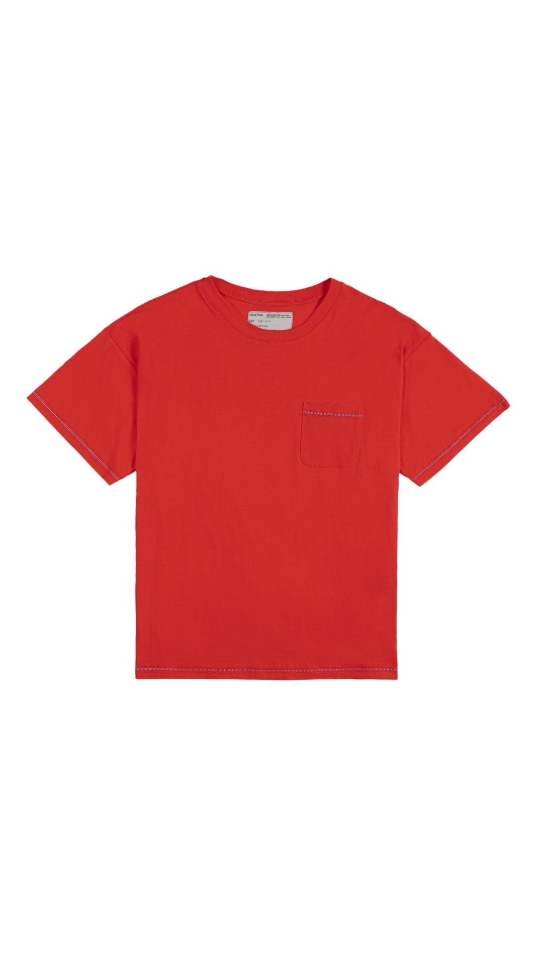 Carson Alan A Pocket Tee Red