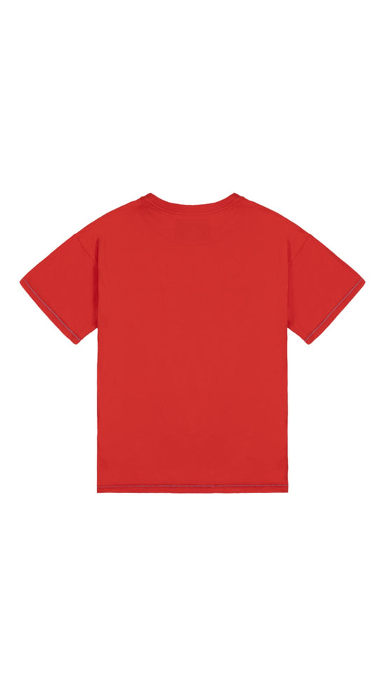 Carson Alan A Pocket Tee Red