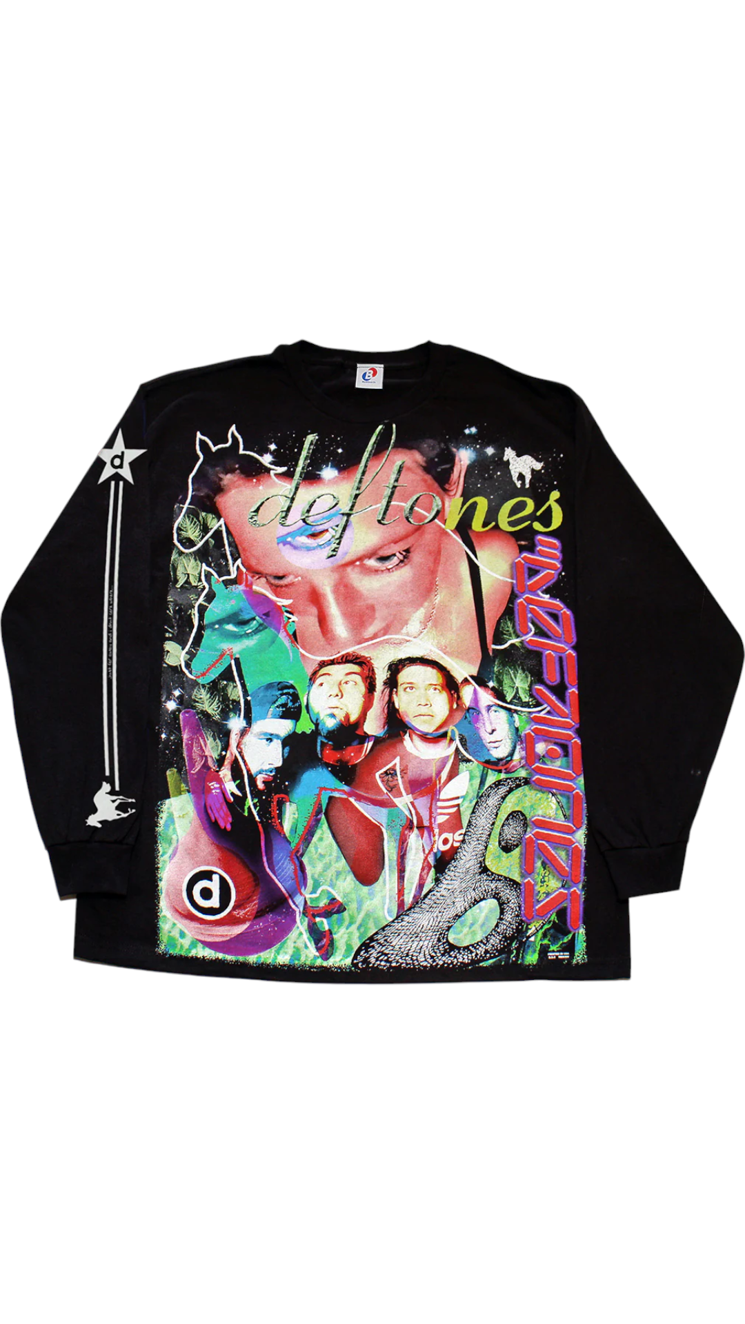 Backstock Co. Deftones 'SHOVE IT' Orig. Fan Art Band L/S Tee