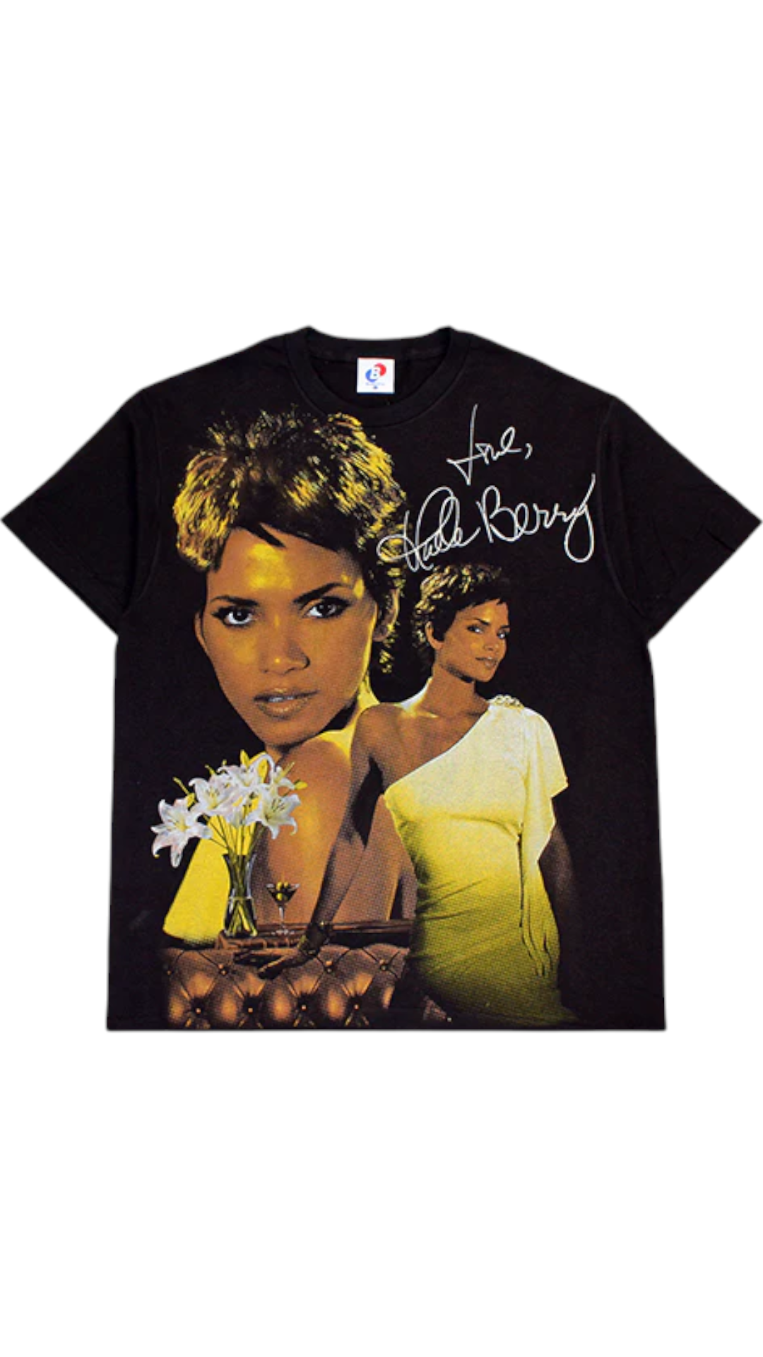 Backstock Co. Love, Ms. Halle Berry Actress & Model.Bootleg Tee