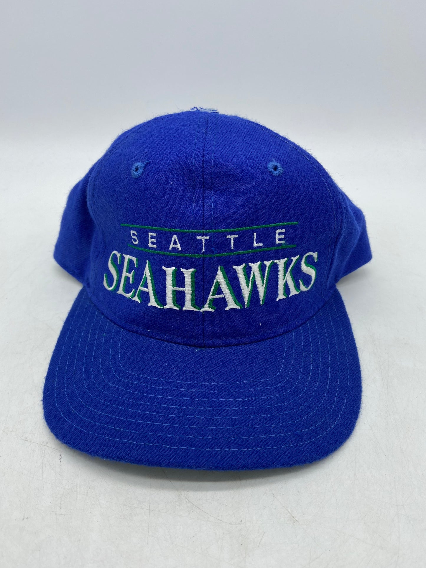 Vintage NFL Seattle Seahawks Starter Tri-Power Arch Wool Snapback