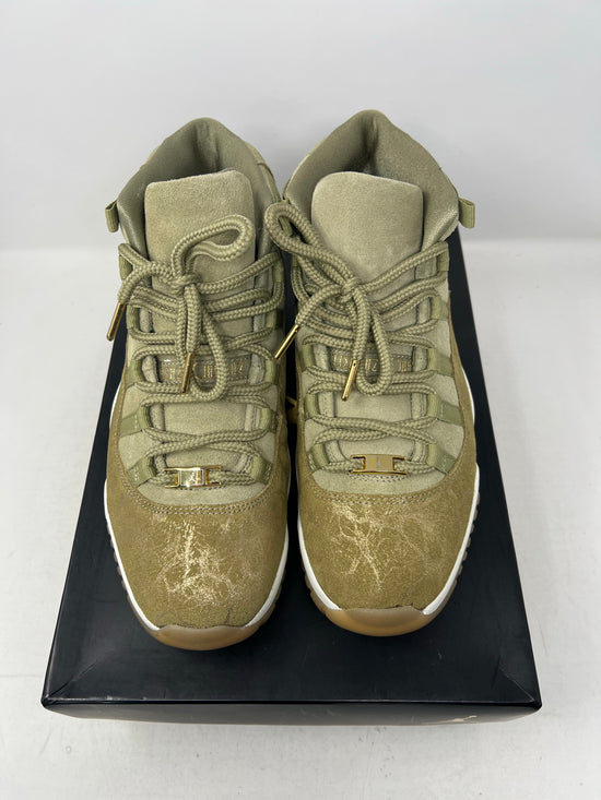 Used Air Jordan 11 Wmns "Neutral Olive" Sz 11w