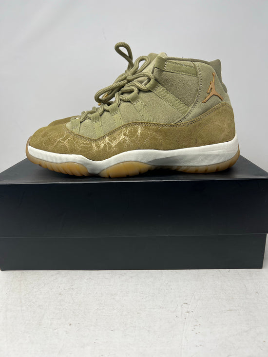 Used Air Jordan 11 Wmns "Neutral Olive" Sz 11w